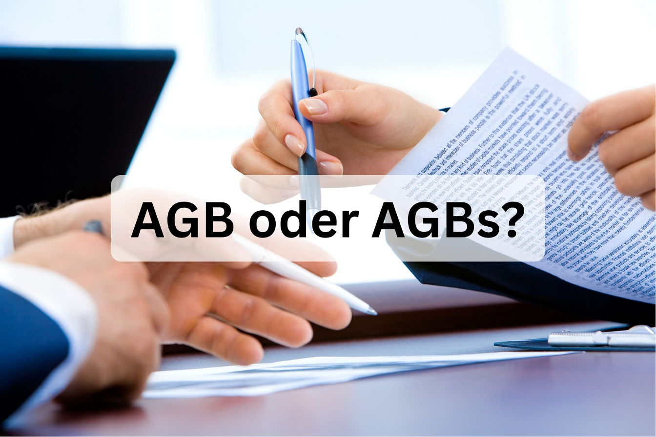 AGB oder AGBs? - Die richtige Schreibweise (Plural)