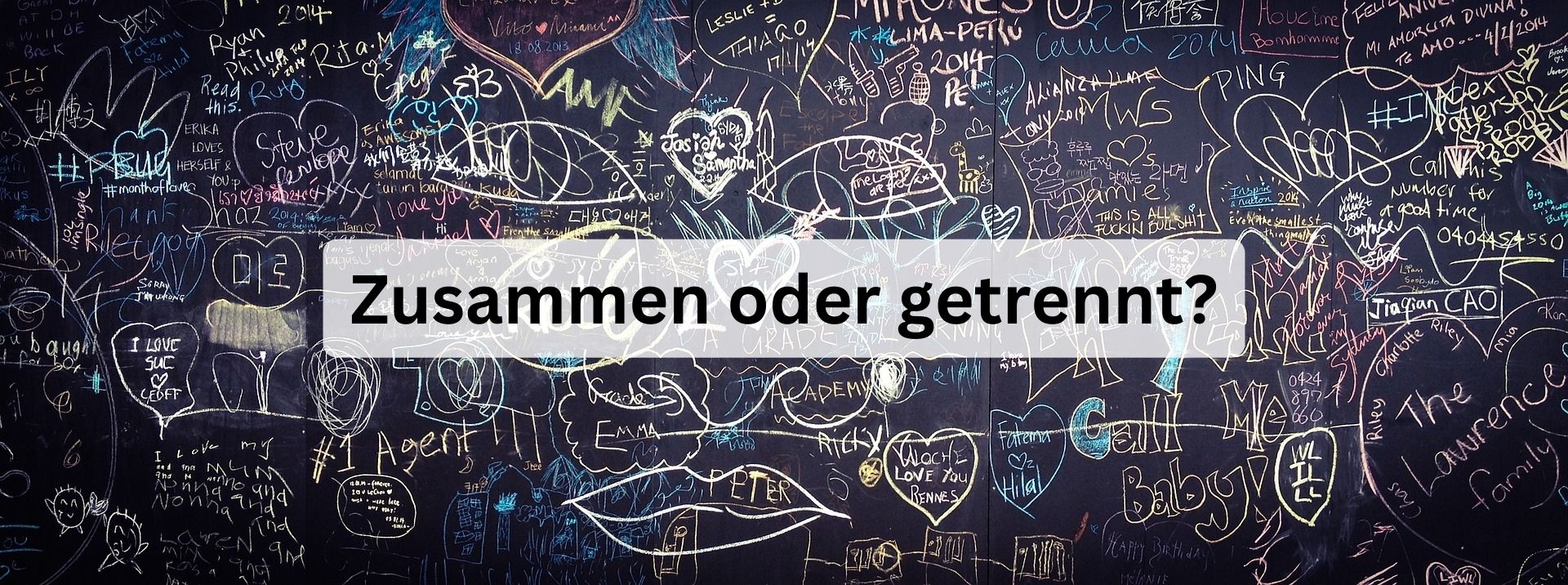Zusammen oder getrennt? GrammatikNazi.de